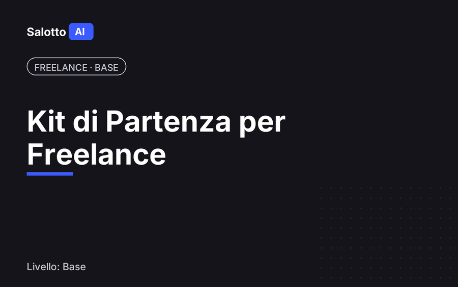 Kit di Partenza per Freelance