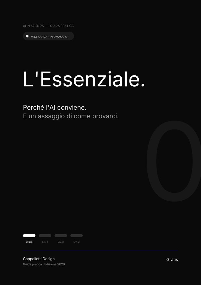 AI in Azienda 0 · Essenziale